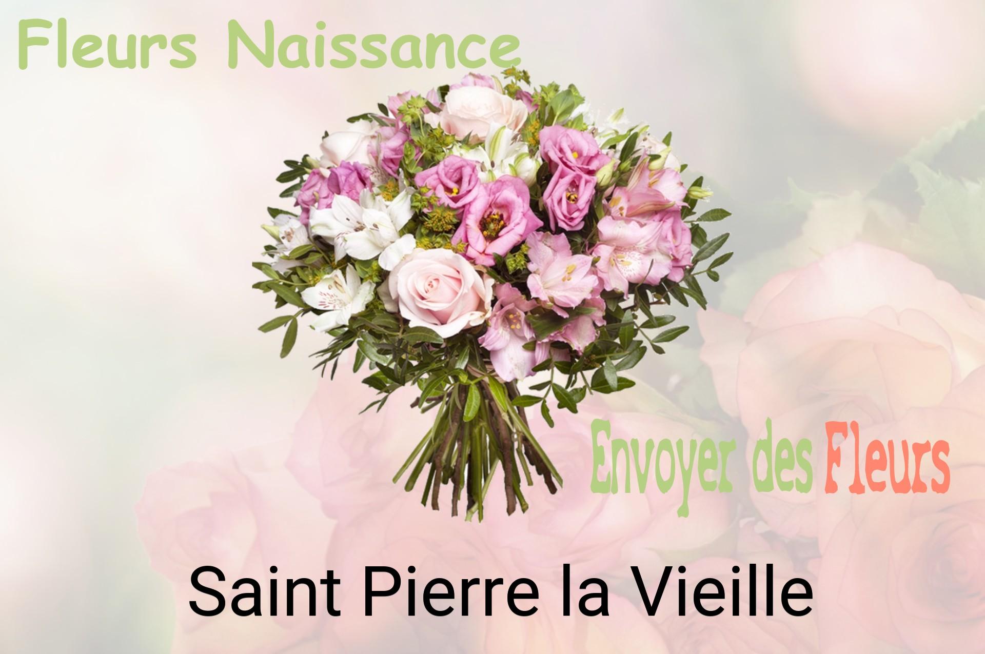 Bouquet de fleurs de naissance livré à Saint-Pierre-la-Vieille