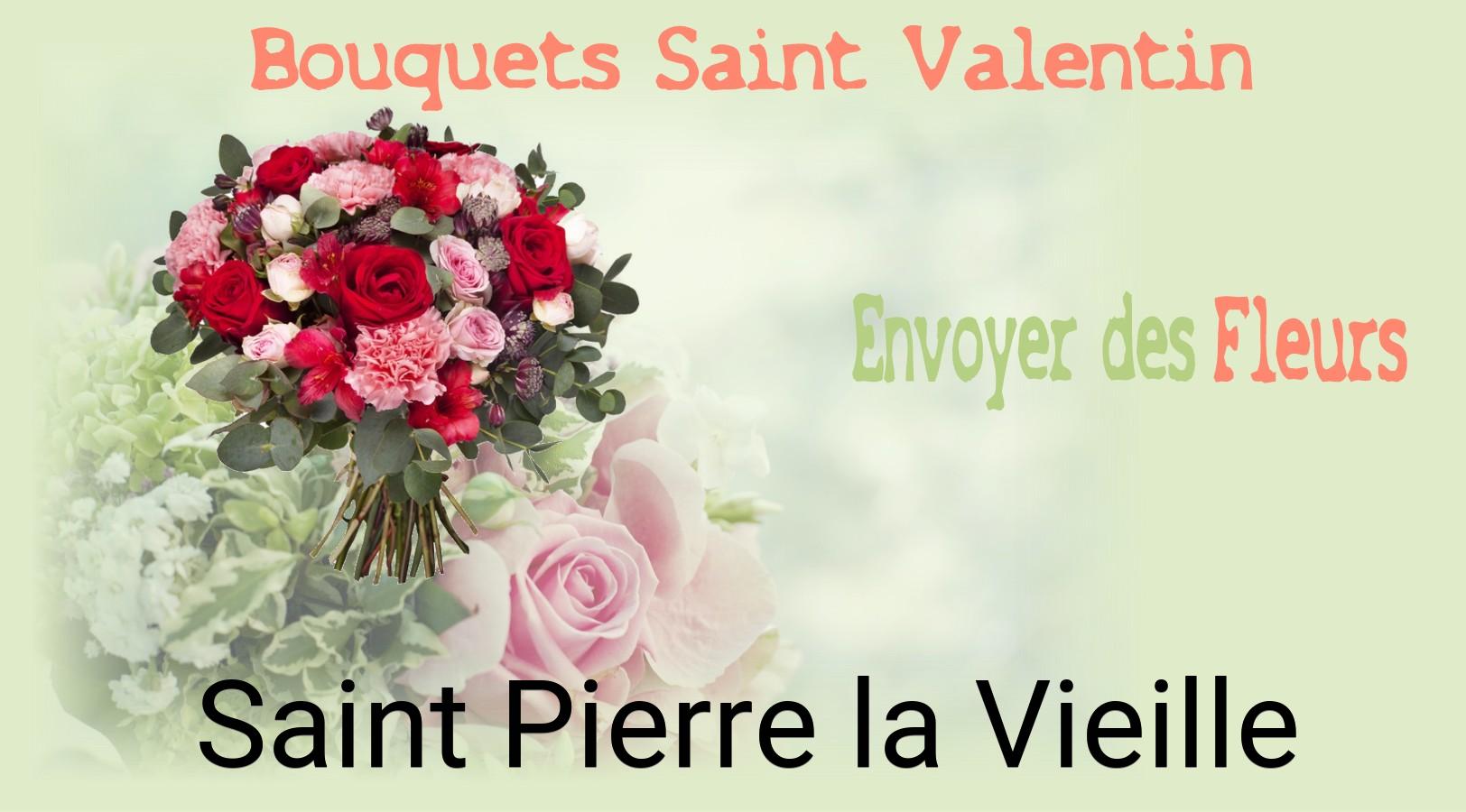 Roses de Saint-Valentin livrées à Saint-Pierre-la-Vieille